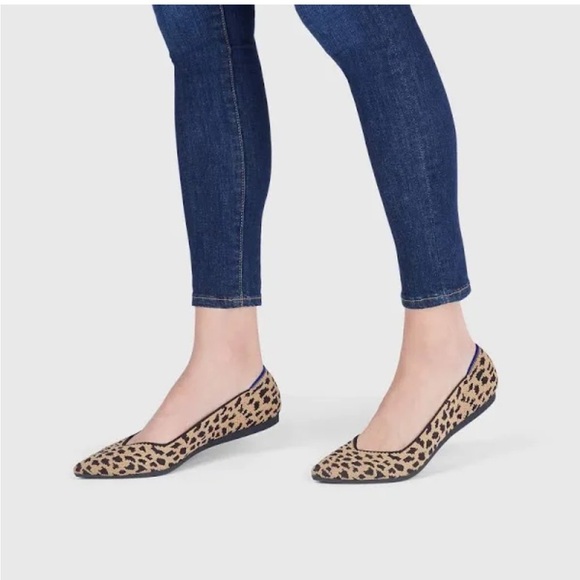 ROTHYS The Point Leopard Desert Cat Shoe Retired Animal Print Slip On Flat Sz 6 - Picture 11 of 12